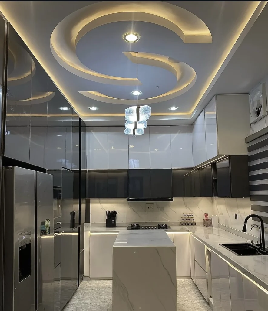 Home Interior design kitchen area