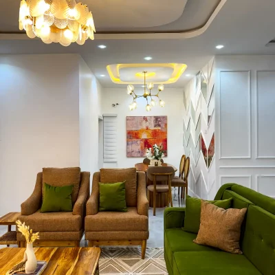living room interior design by Otee architect