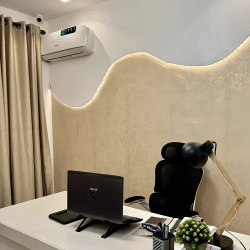 Home private office Interior Design By otee architects