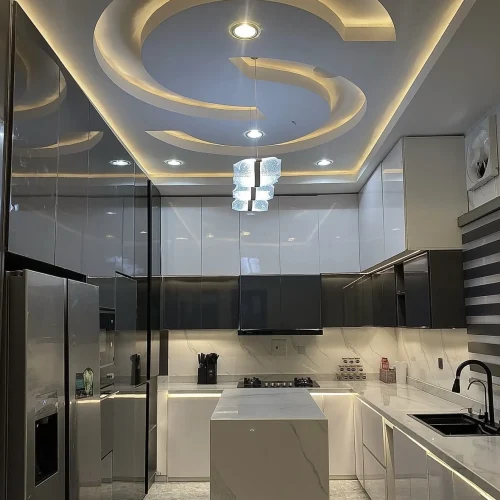 Home Interior design kitchen area