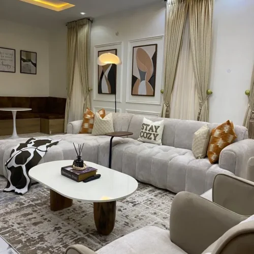 Living Area Interior Design by Otee Architects