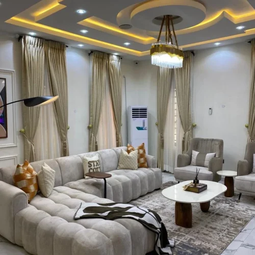 Living room interior by otee architects