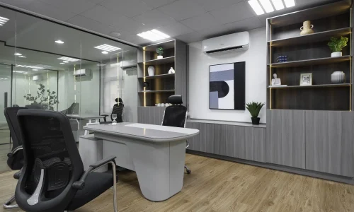 Cybervergent Workspace interior design by Otee Architects