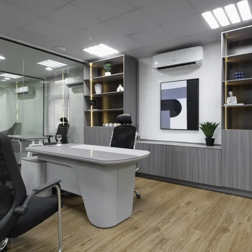 Cybervergent Workspace interior design by Otee Architects