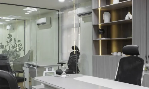 Cybervergent Workspace interior design by Otee Architects